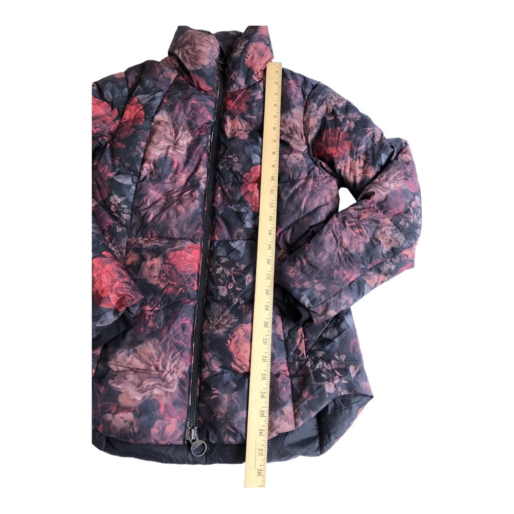 Athleta Antoinette Norwegian Floral printed Puffer Jacket size S NWOT - Picture 8 of 12